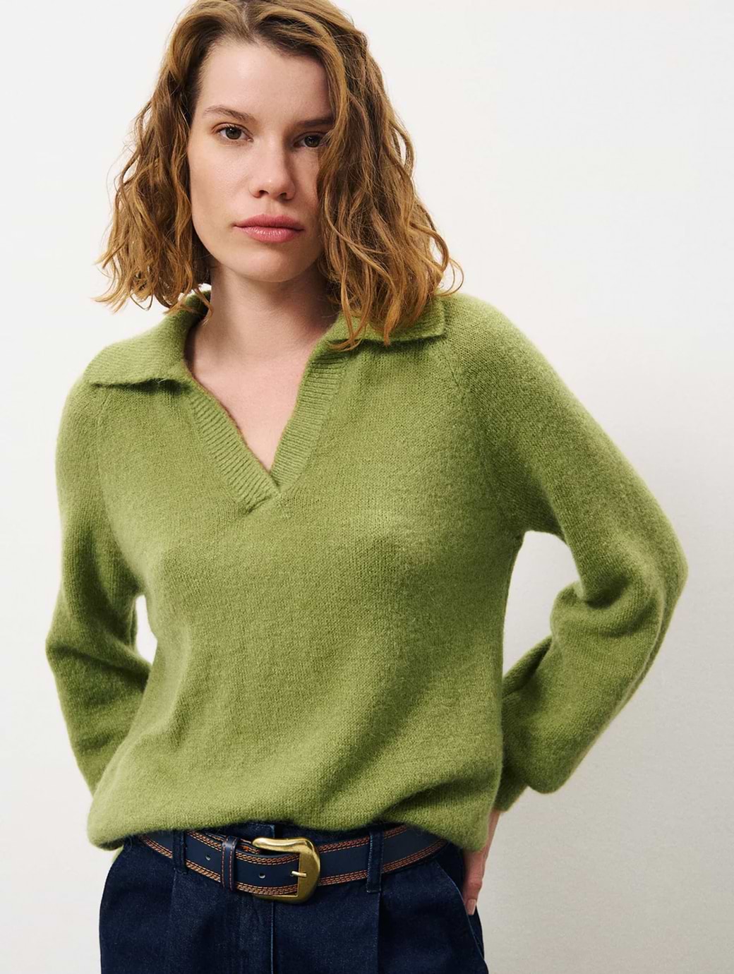 Frnch Women's Ayca Jumper Olive