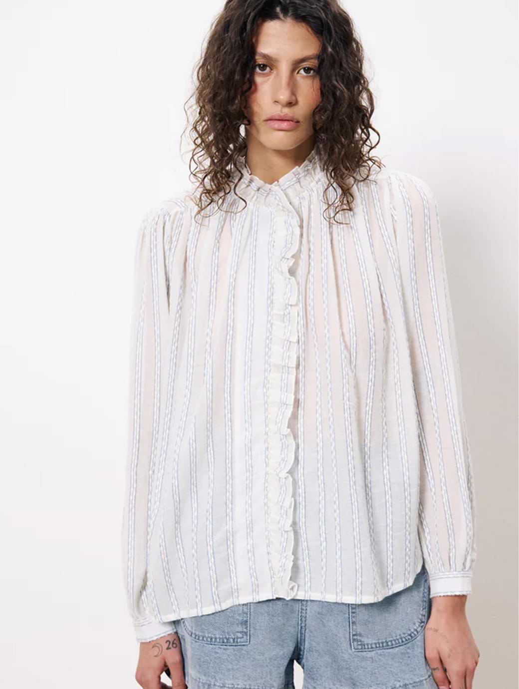 Frnch Women's Celena White Shirt