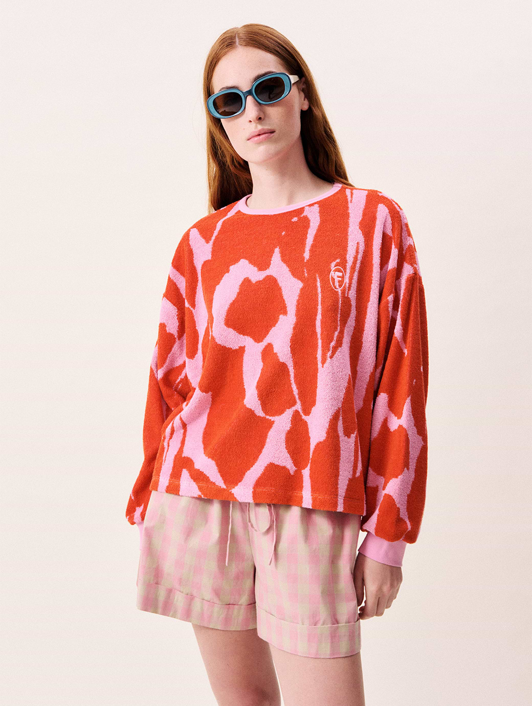 FRNCH Women's Amazonas Sweatshirt Red