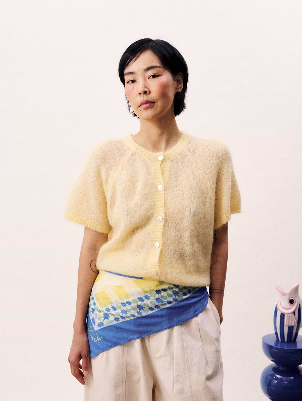 FRNCH Women's Kawasan Cardigan Butter