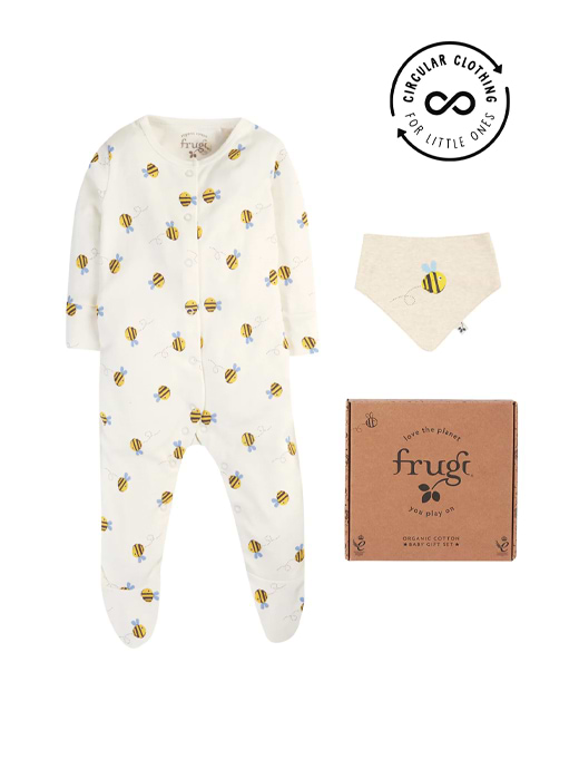 Frugi Buzzy Bee Boxed Gift Set