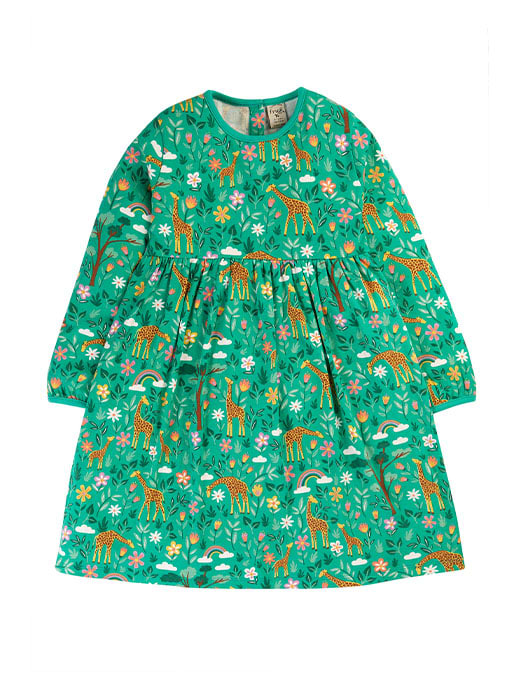 Frugi Dani Dress A Tower Of Giraffes