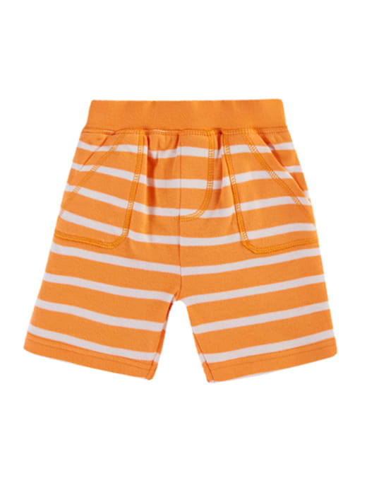 Frugi Little Ellis Short Tangerine Breton 