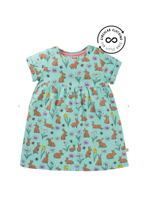 Frugi Tallie Dress Riverine Rabbits