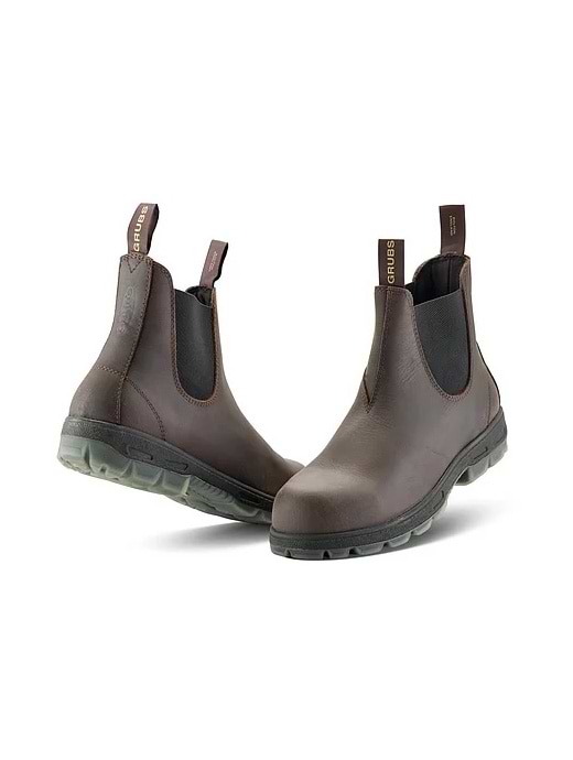 Grubs Fury Safety Boot S3 Mahogany