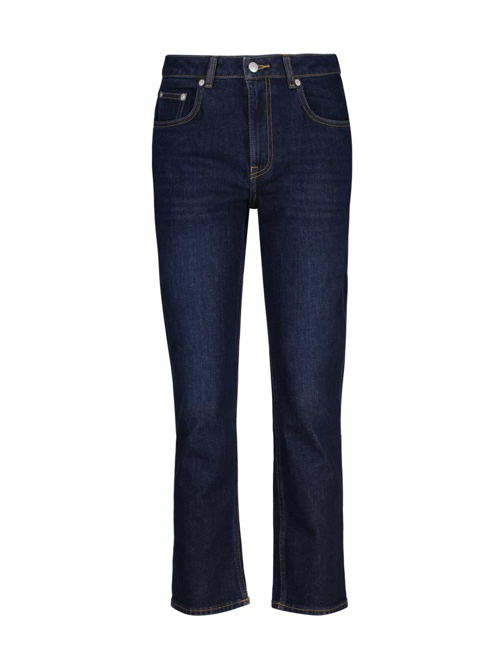 Gant Women's Cropped Straight Stretch Jeans Blue