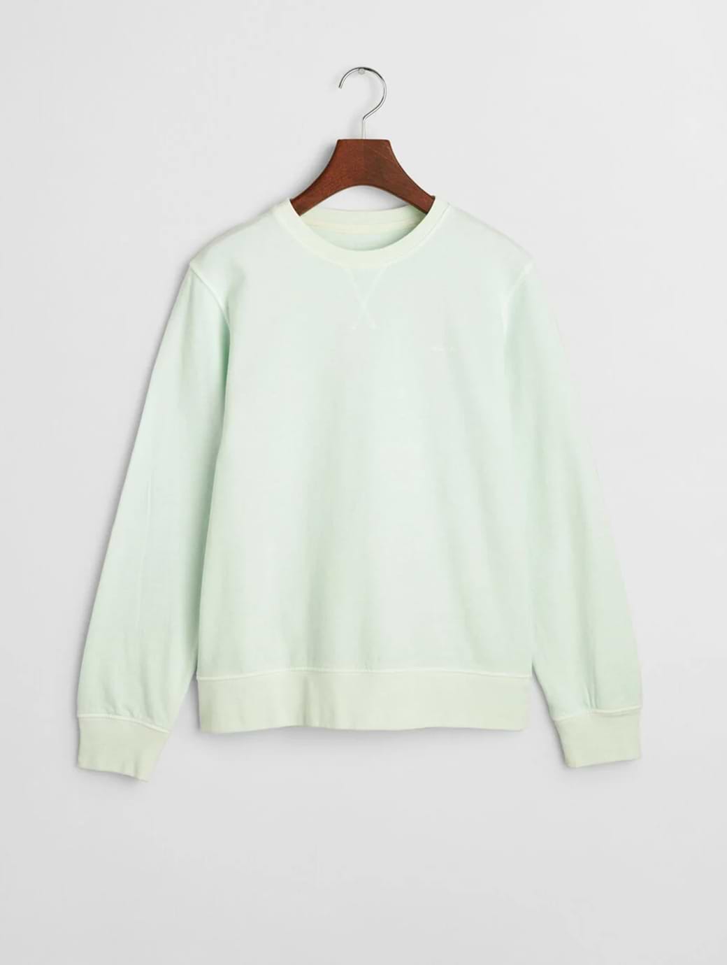 Gant Women's Sunfaded C-Neck Sweat Faded Mint