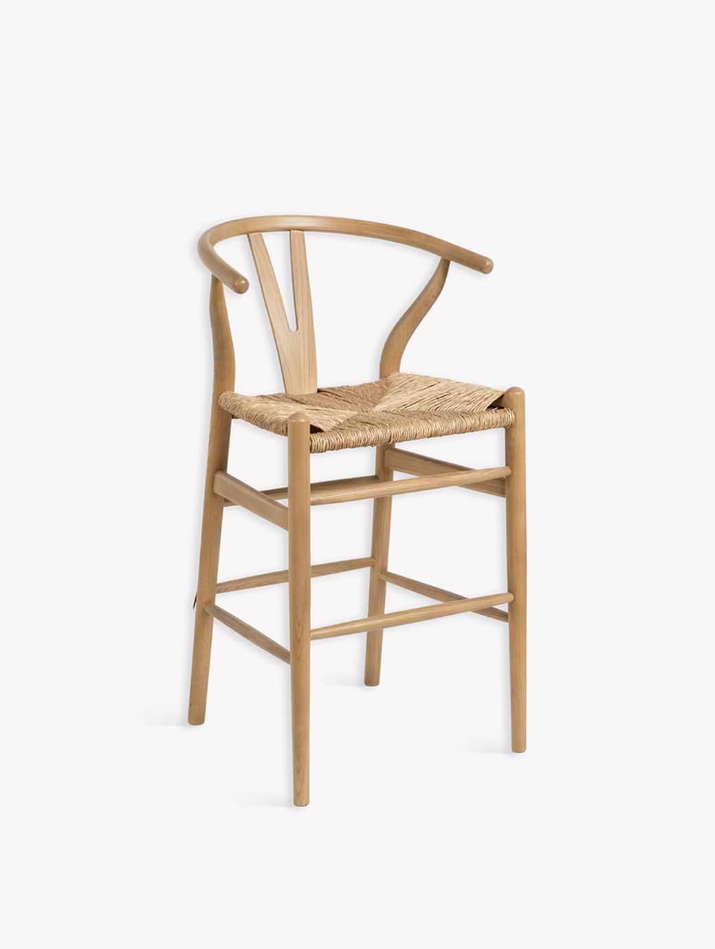 Garden Trading Chilthorne Wishbone Bar Stool Natural