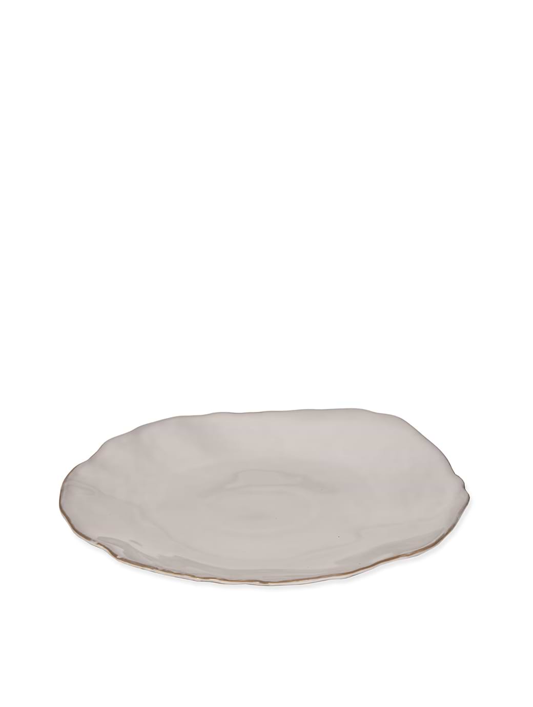 Garden Trading Ithaca Dinner Plate White