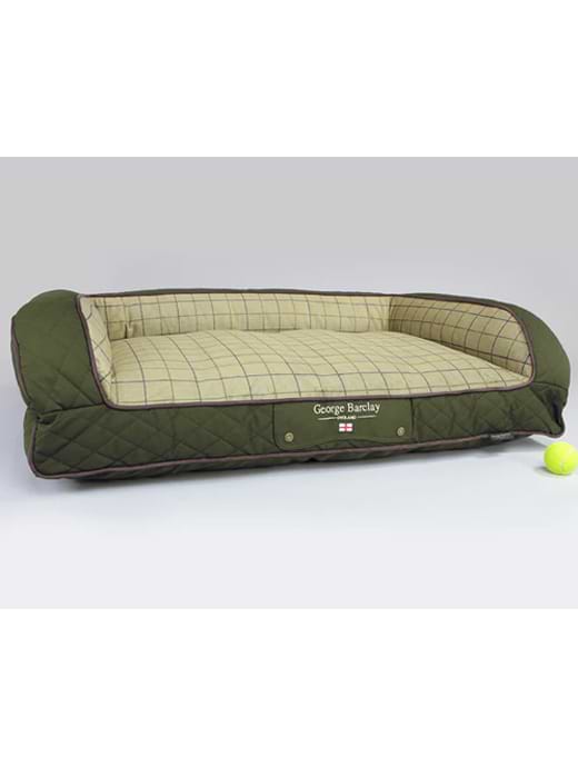 George Barclay Country Sofabed Olive Green -90x65
