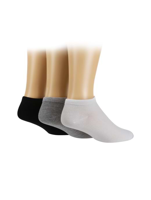 Glenmuir 3 Pack Trainer Sock Assorted