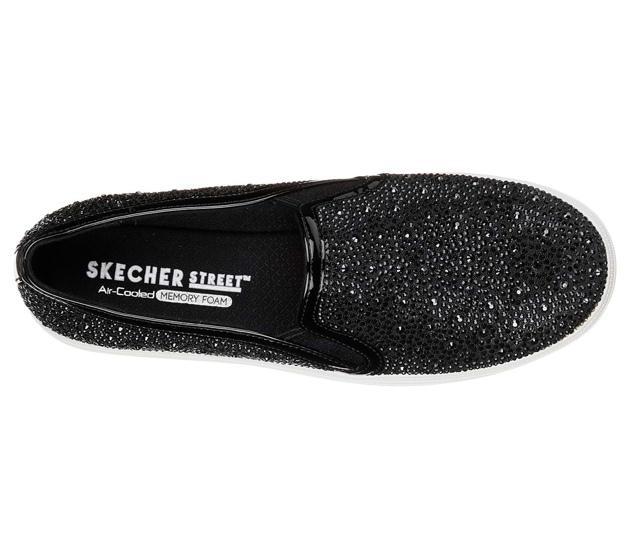 Skechers Double Up Glitzy Gal Black Clearance