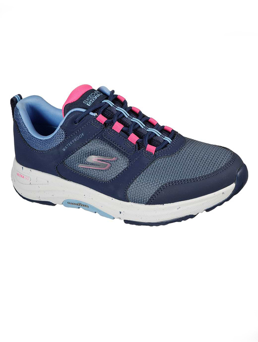 Skechers Go Walk Outdoors River Path Navy Pink