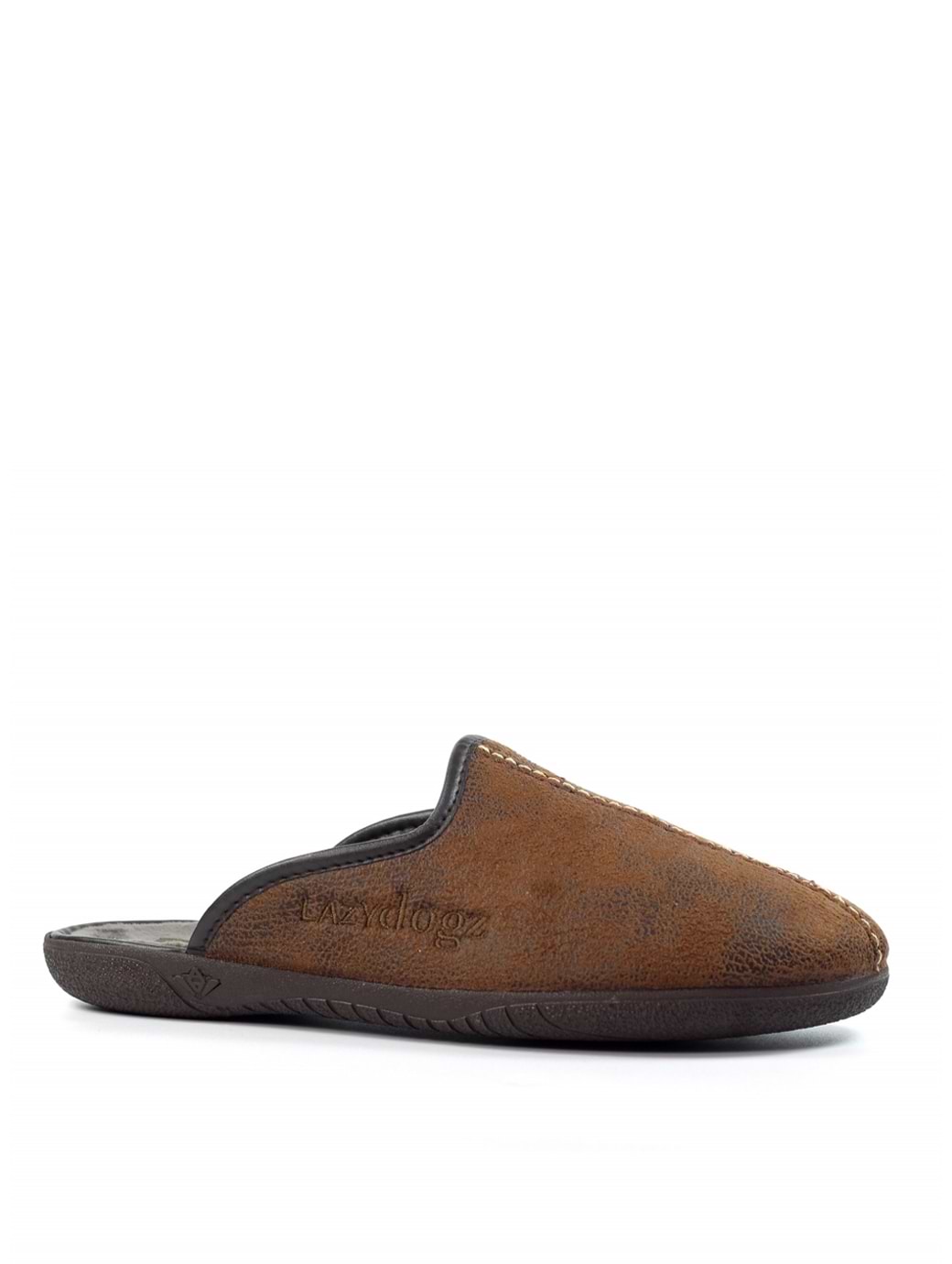 Lazy Dogz Tees Brown Mule Slipper