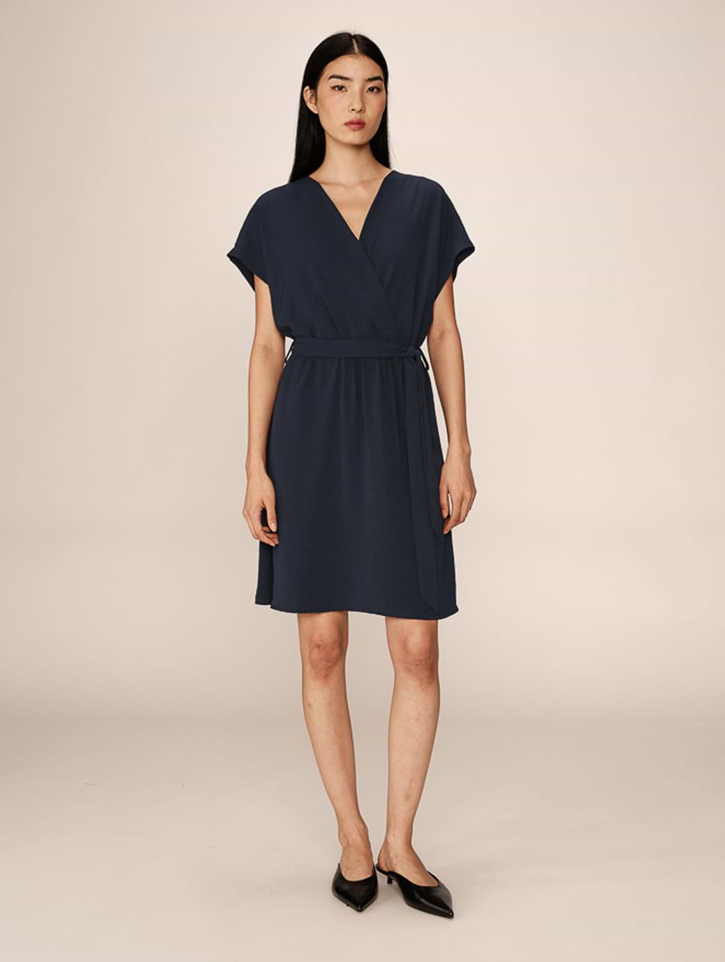 Grace & Mila Papaye Dress Marine