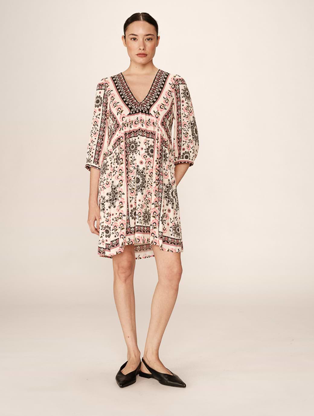 Grace & Mila Perou Dress Beige