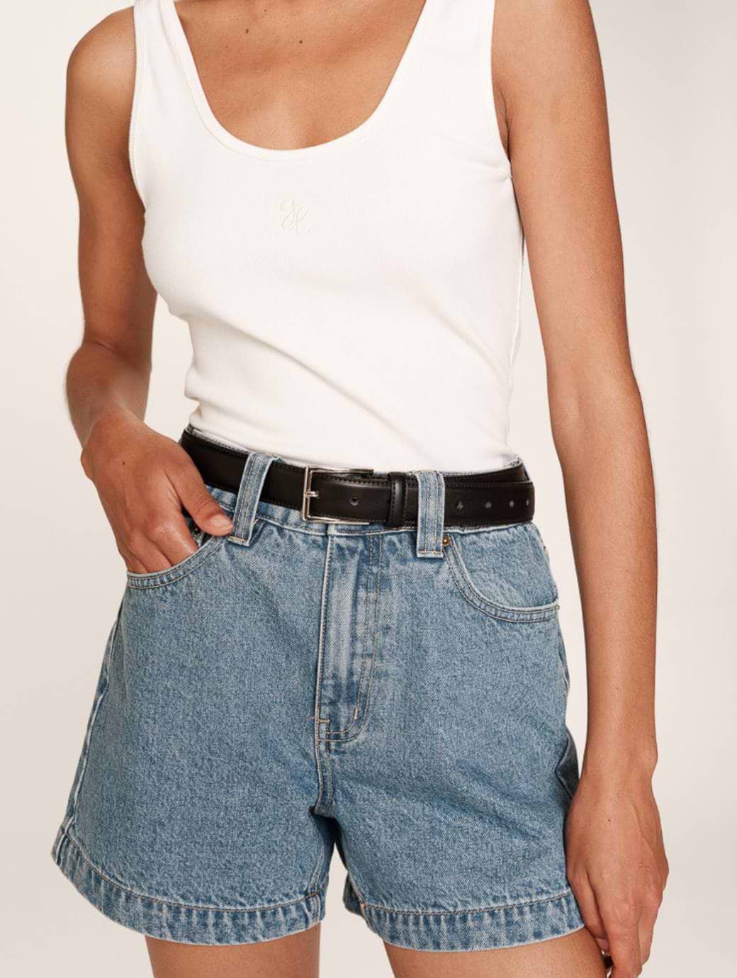 Grace & Mila Women's Rice Shorts Sky Blue