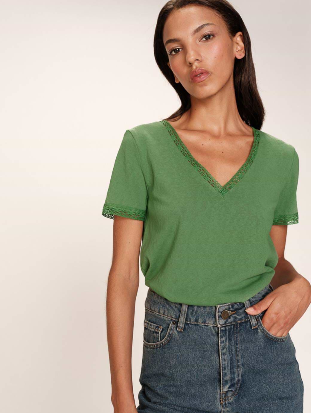 Grace & Mila Women's Rome T-Shirt Green