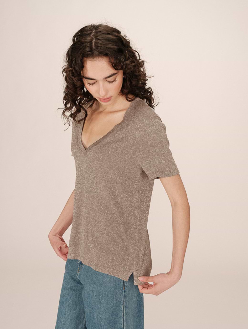 Grace & Mila Valou T-Shirt - Khaki