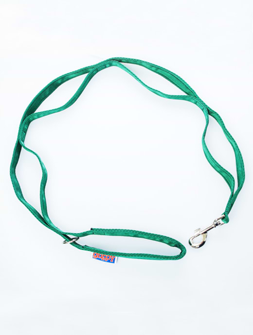 Grippy Leads 5 Loop 19mm Forest Green 