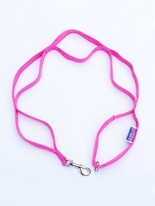 Grippy Leads 5 Loop 19mm Promenade Pink