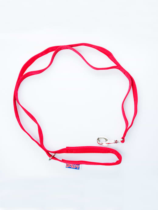 Grippy Leads 5  Loop 19mm Rambler Red 