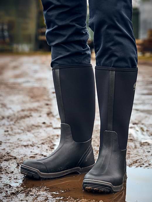 Grubs Frostline 5.0 Wellington Boots Black