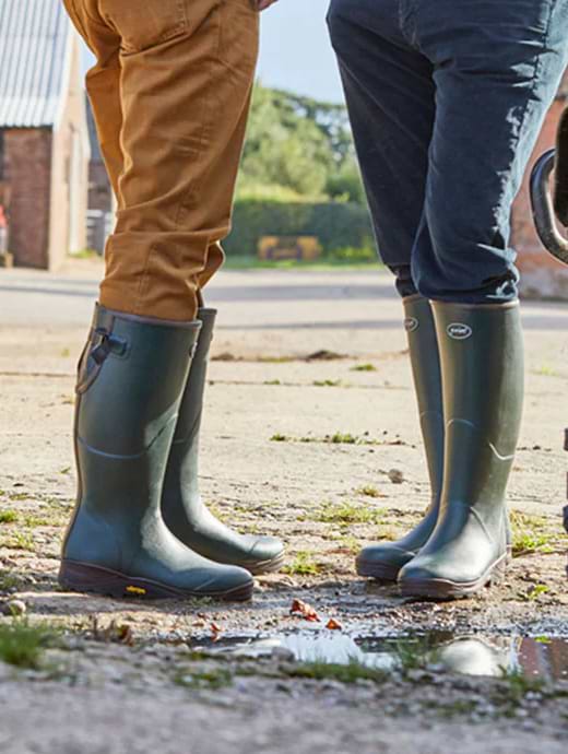 Gumleaf Unisex Viking Neo Gumboot Dark Green