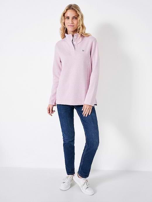 Half button sweatshirt cheap