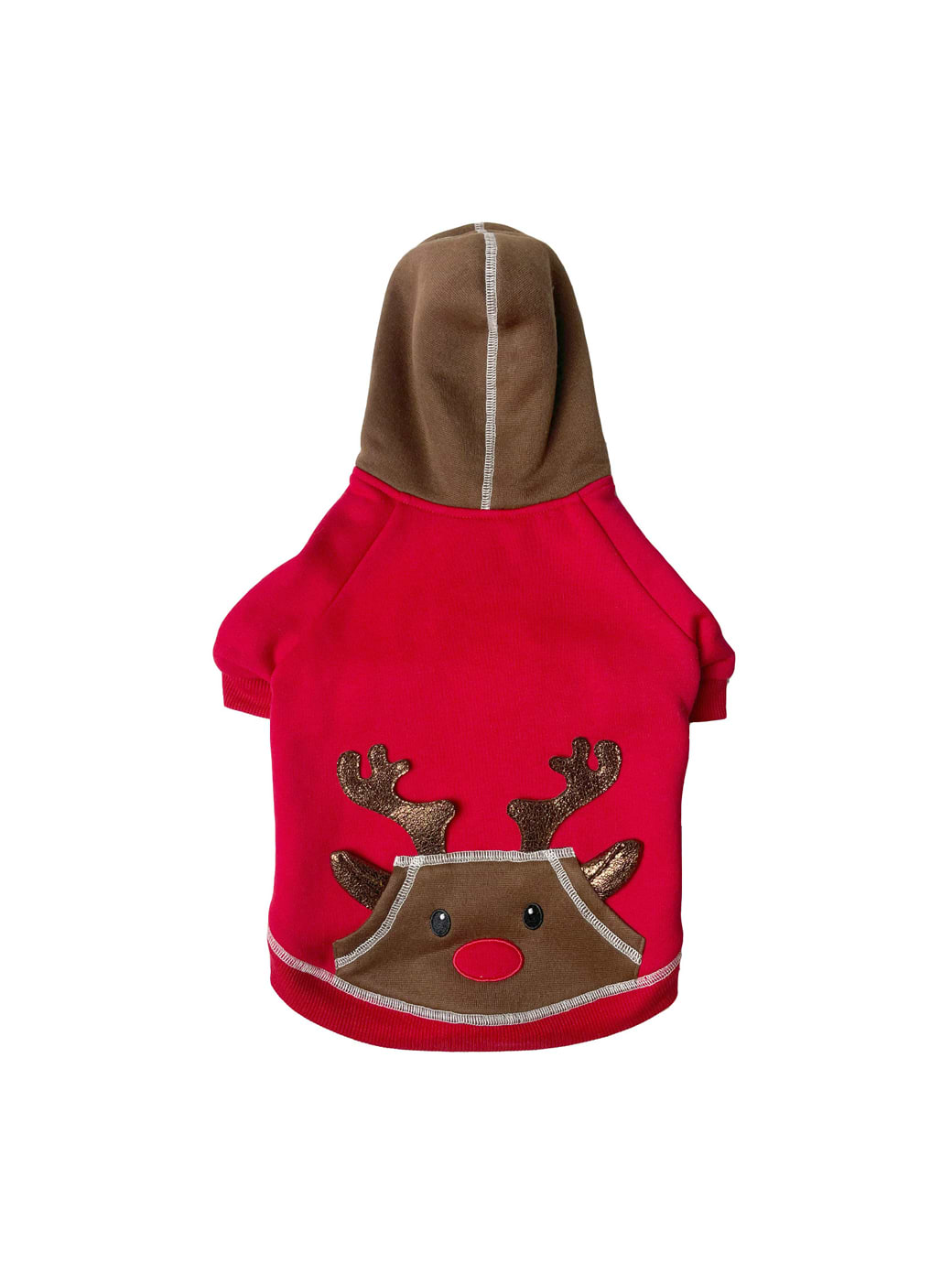 Happy Pet Red Reindeer Sweater