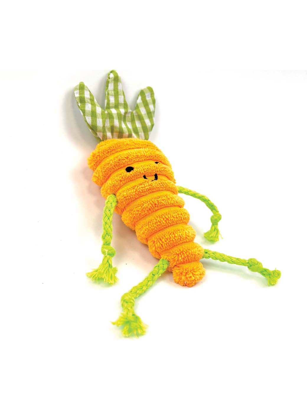 Happy Pet Tabby Patch Catnip Carrots 2-Pack
