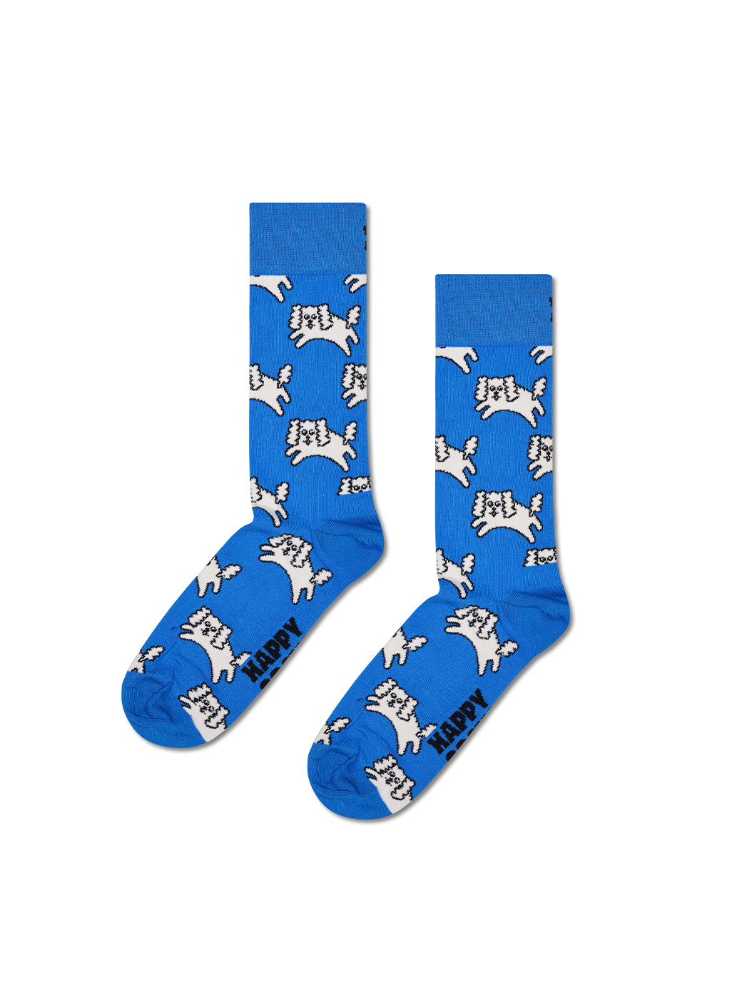 Happy Socks Cloud Dog Sock Blue