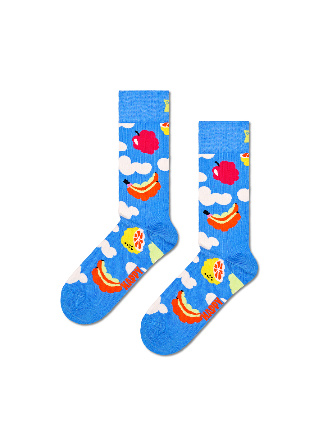 Happy Socks Cloudy Fruit Sock Blue