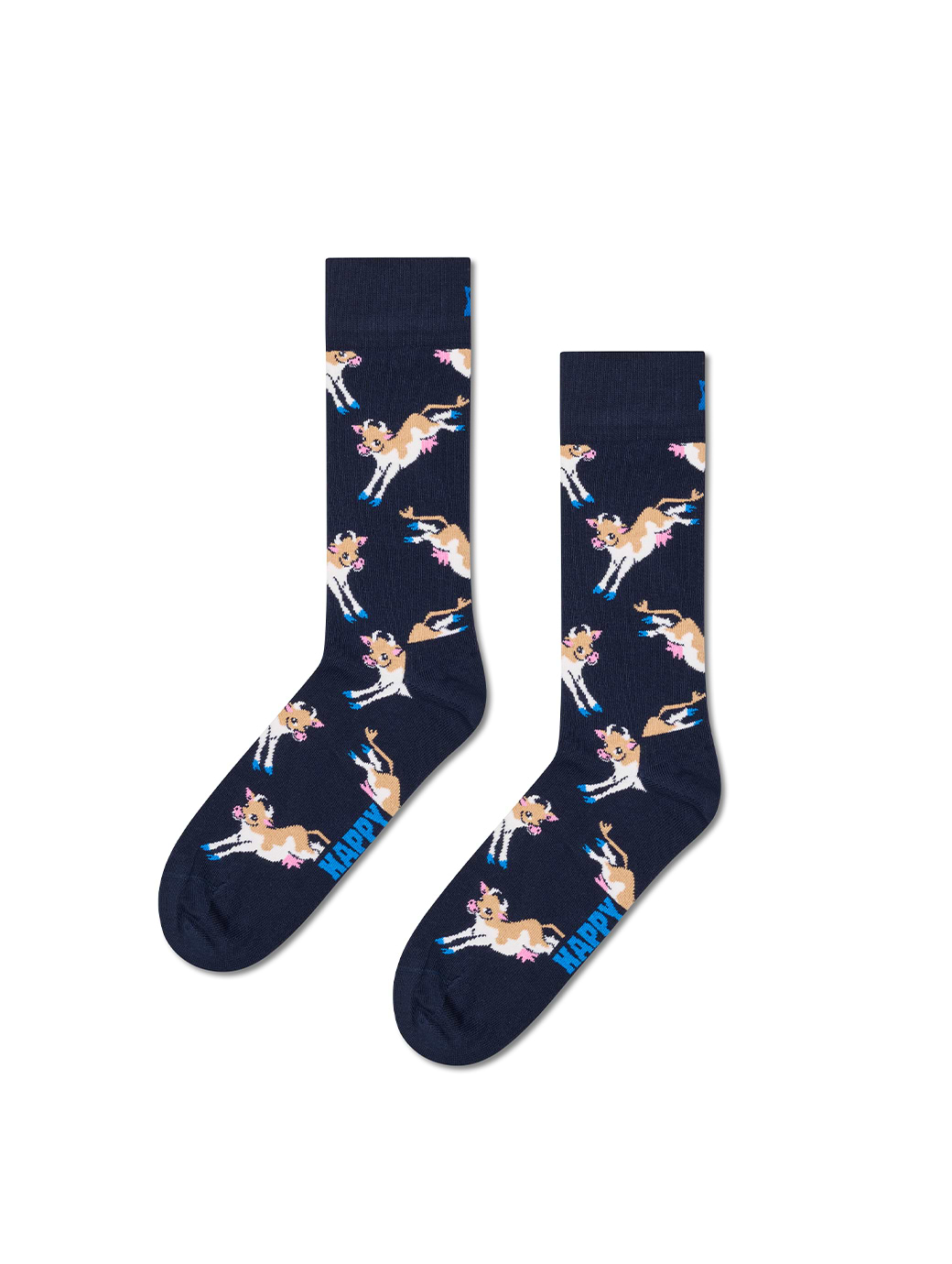Happy Socks Cow Sock Navy