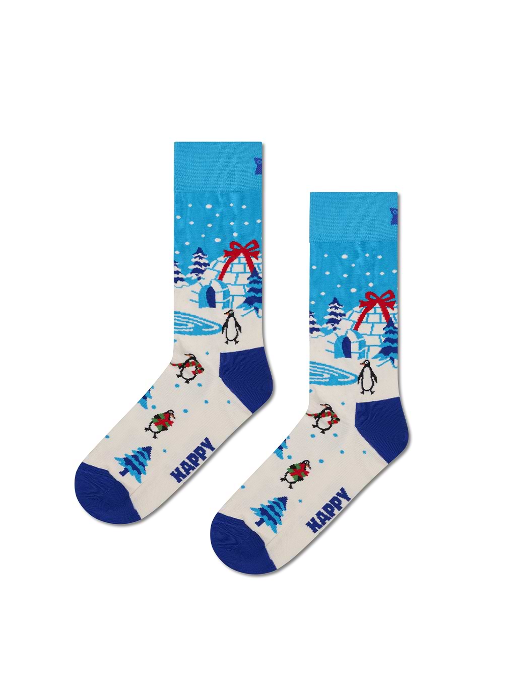 Happy Socks Igloo Sock White