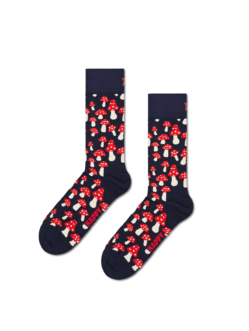 Happy Socks Mushroom Sock Navy