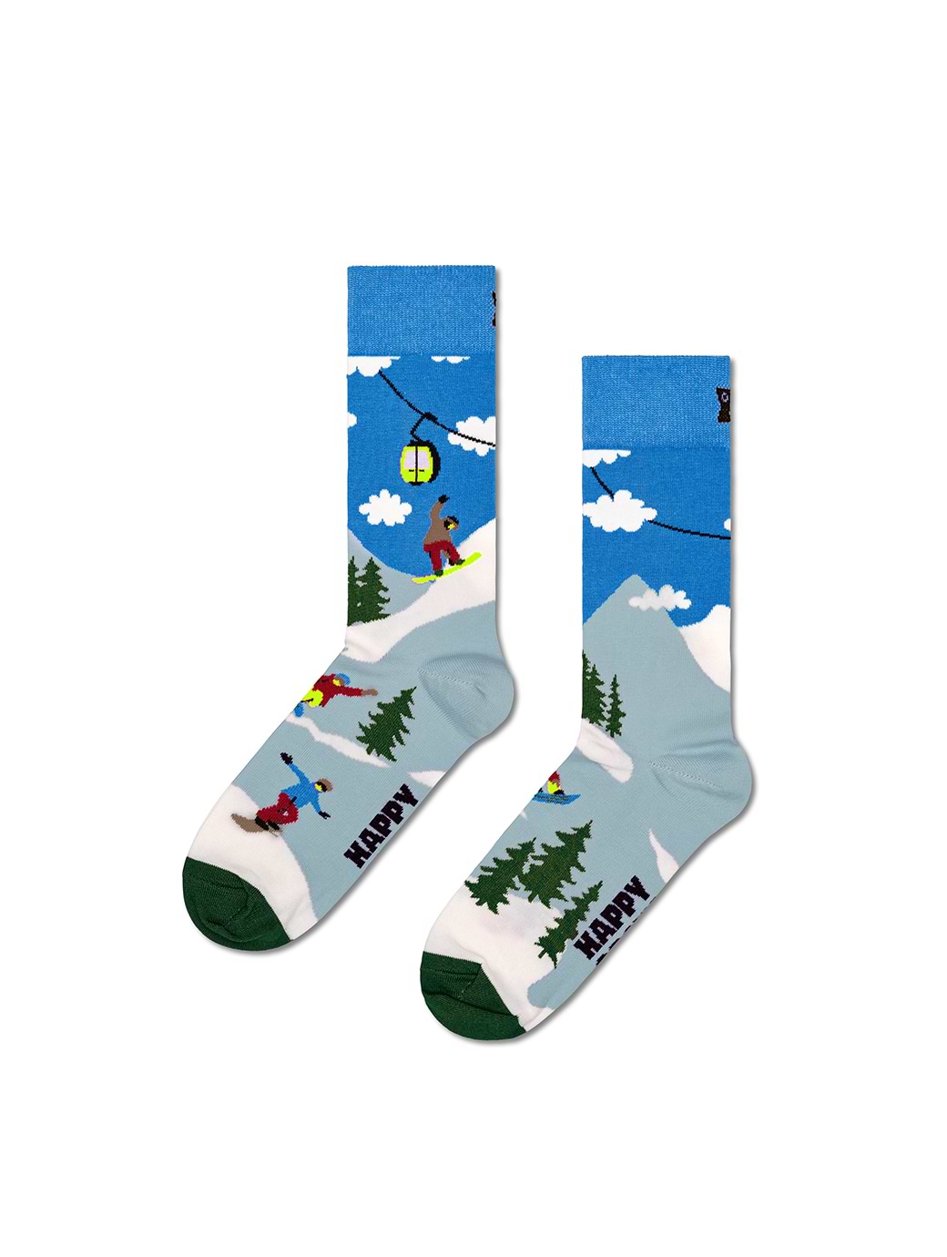 Happy Socks Snowboard Sock Blue