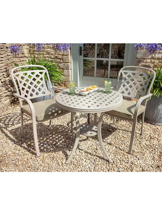 Hartman Berkeley Bistro Set Maize/Wheatgrass