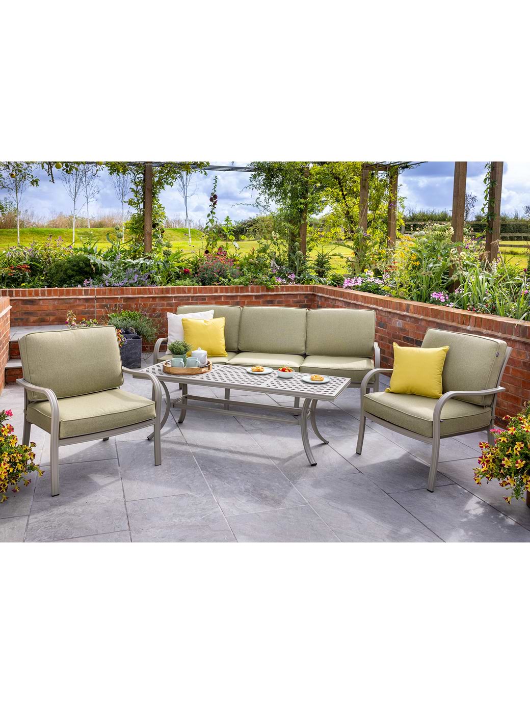 Hartman Buxton 3 Seat Lounge Set Maize