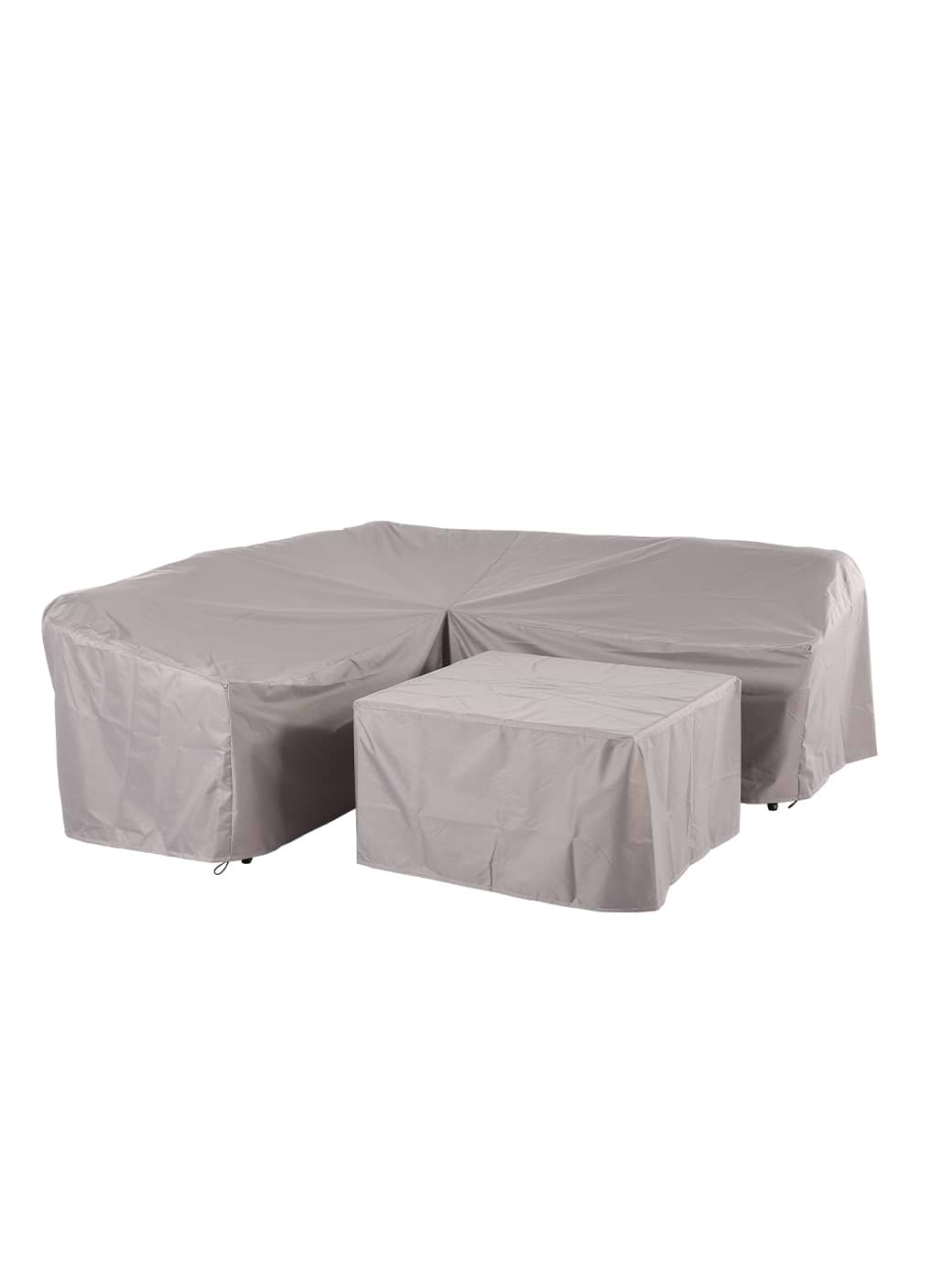 Hartman Eton Grand Square Casual Dining Set Covers (No Stools) Grey