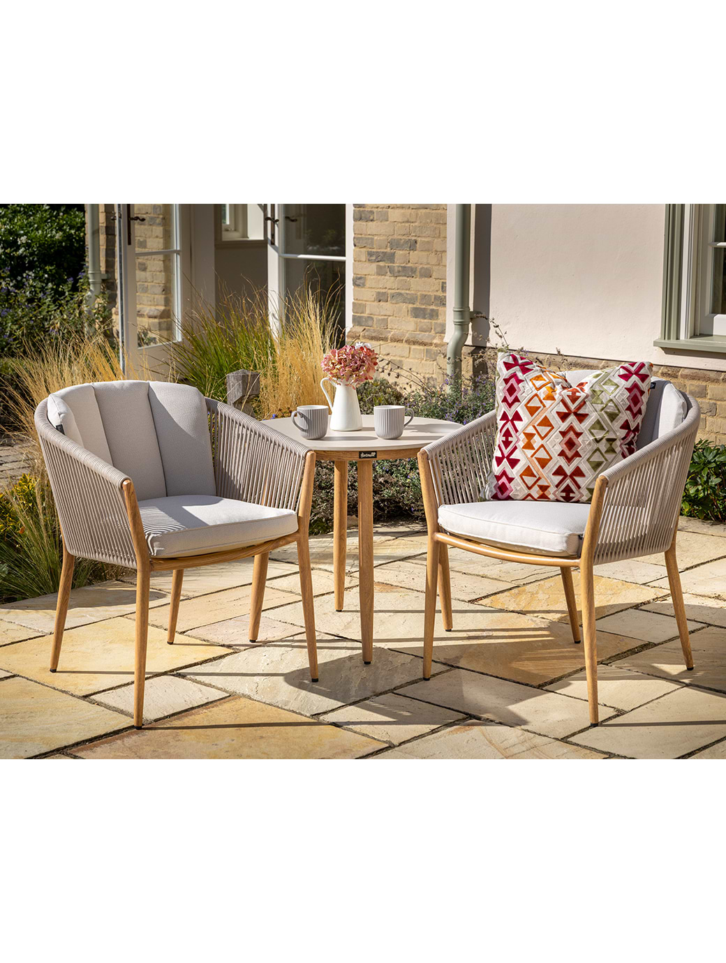 Hartman Portico Bistro Set Teak Folie/Powder