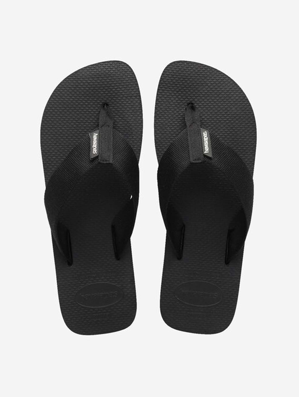 Havaianas Men's Urban Basic Material Flip Flop Black
