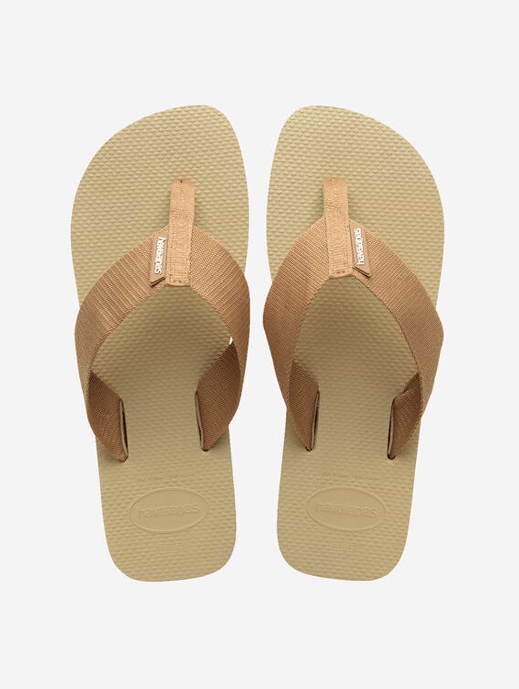 Havaianas Men's Urban Basic Material Flip Flop Sand Grey