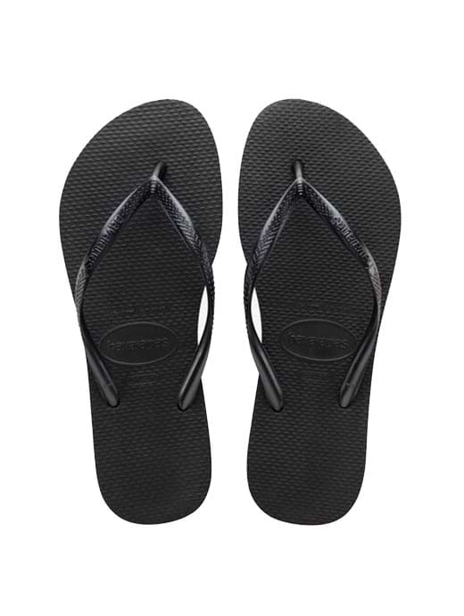 Havaianas Women's Slim Flip Flops Black