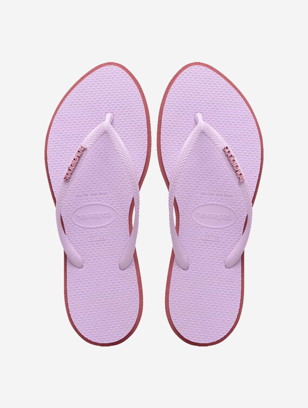 Havaianas Women's Slim Point Flip Flop Amaranth