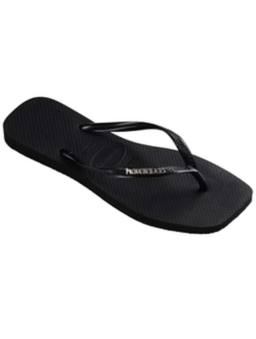 Womens black havaianas flip flops outlet