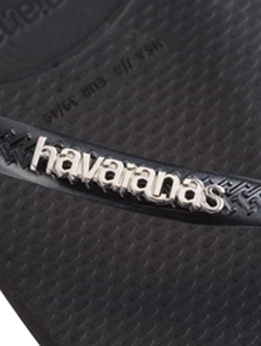 Silver metallic havaianas discount