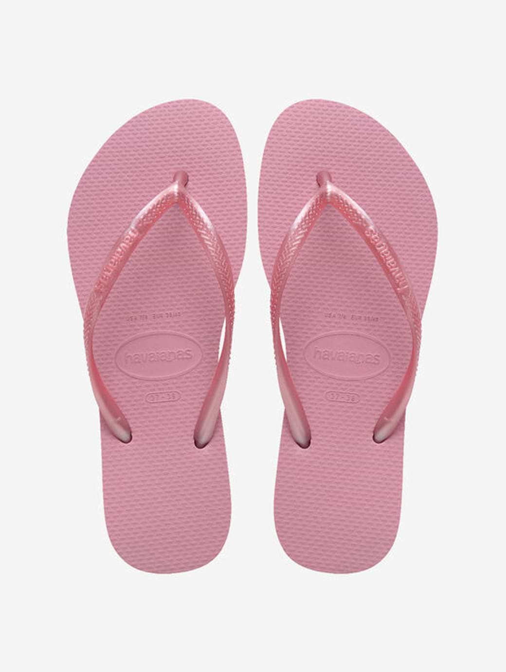 Havaianas Women's Slim Flip Flop Chiffon Rose