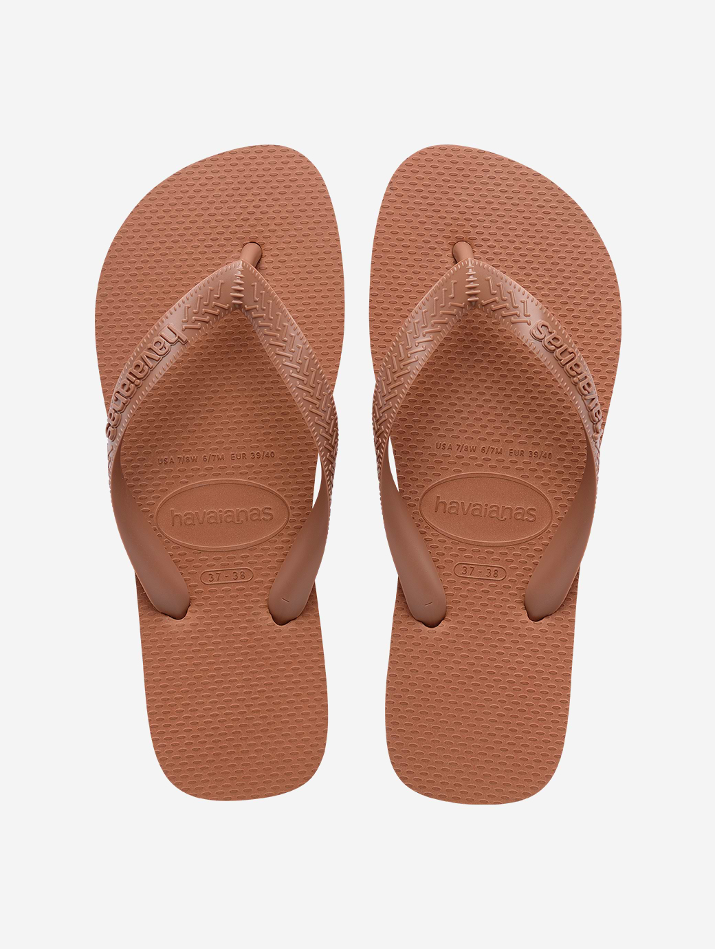 Havaianas Women's Top Senses Flip Flop Rust