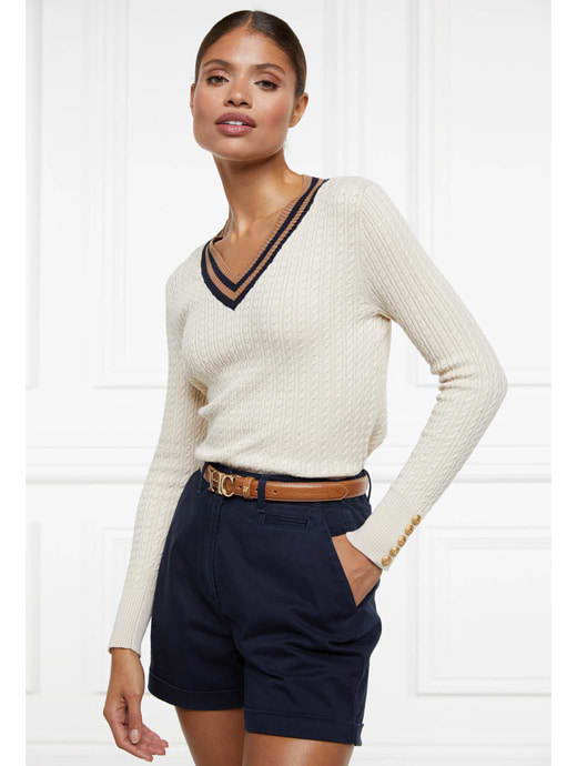 Holland Cooper Arnesby Chino Short Ink Navy 